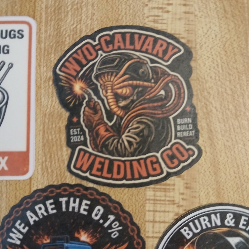 Welding Sticker Pack — Bold Multi-Color Set - Picture 4 of 5